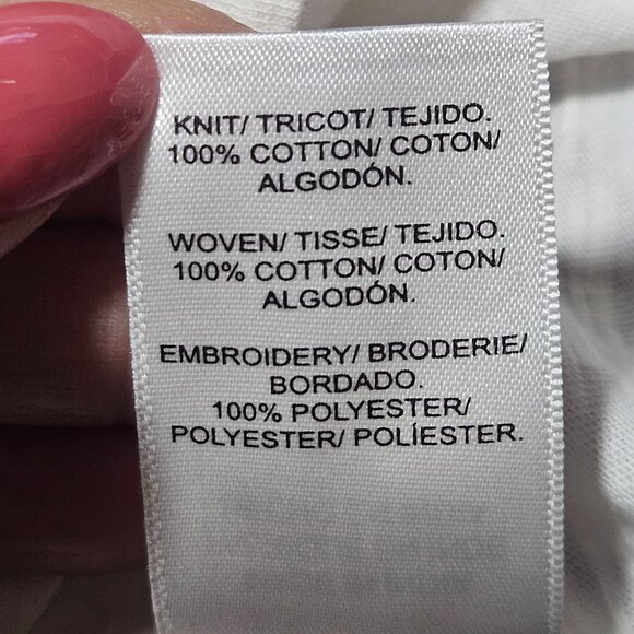 Lucky Brand Women’s Embroidered Top Ivory L Boho Chic Vintage Roadtrip Folk - Picture 9 of 16